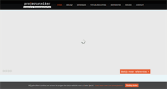 Desktop Screenshot of projectatelier.be